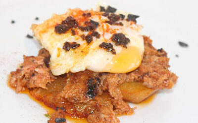 Tapa de huevo de corral